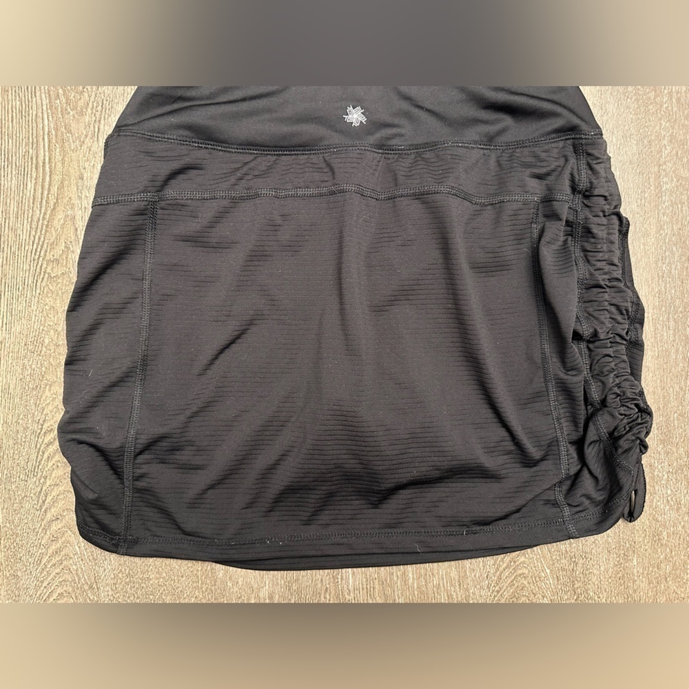 TEK GEAR BLACK ADJUSTABLE SKORT - Size Small SKU:401 - Picture 4 of 5